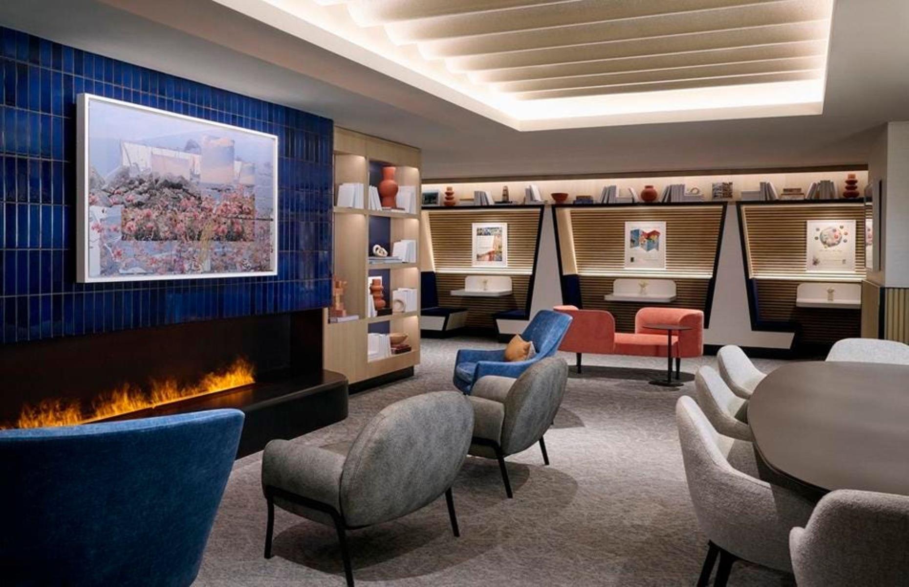 Chase Sapphire Lounge by The Club, LaGuardia Airport, New York, USA